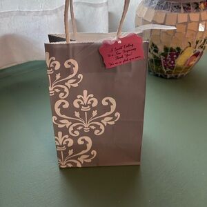 Elegant Gray and white Gift Bags